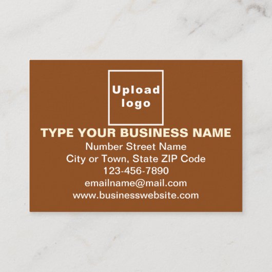 Zakenbruine Benoemingskaart Afsprakenkaartje (Achterkant)