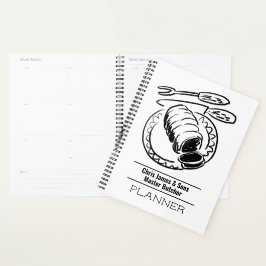 Zakencadeau voor Butcher Planner (Display)