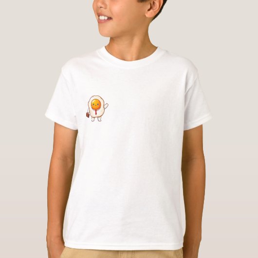 Zakenei Zakentas Golfende Kinderen T-shirt (Voorkant)