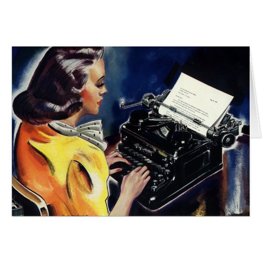 Zakenexecutrice Secretariaat Typen Brief (Voorkant Horizontaal)