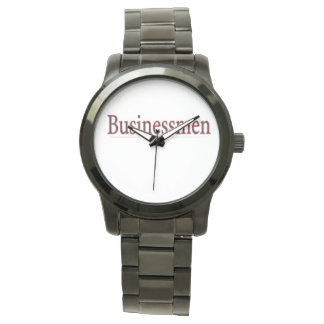 Zakenlieden ontwerpen horloge