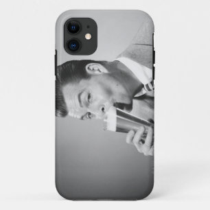 Zakenman Drink Beer iPhone 11 Hoesje