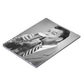 Zakenman Drink Beer Notitieboek (Linkerzijde)