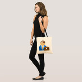 Zakenman en Briefcase Canvas tas