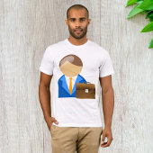 Zakenman en kleine Mannen T-shirt