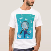 Zakenman en schrijvers t-shirt (Voorkant)
