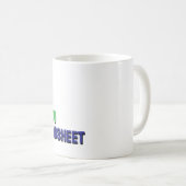 Zakenman Grappige spreadsheet gezegde koffie mok (Voorkant rechts)