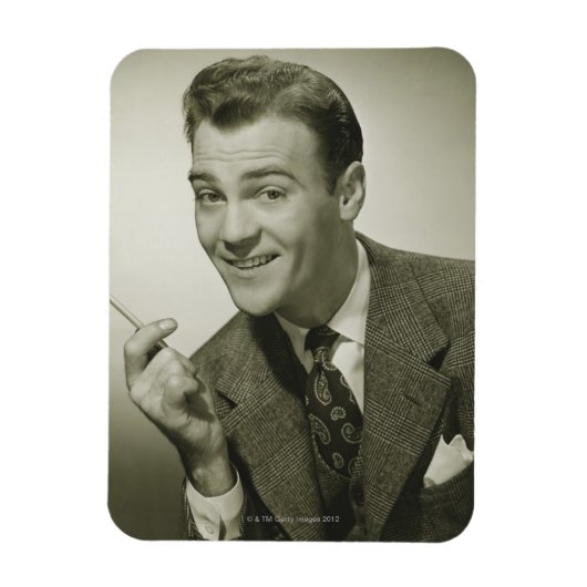 zakenman magneet (Verticaal)