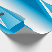 Zakenman op weg naar de toekomst cadeaupapier