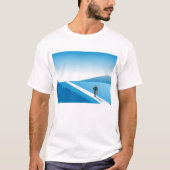 Zakenman op weg naar de toekomst t-shirt (Voorkant)