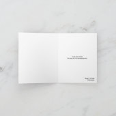 Zakenman pak Dank u Wenskaart Kaart (Binnen)