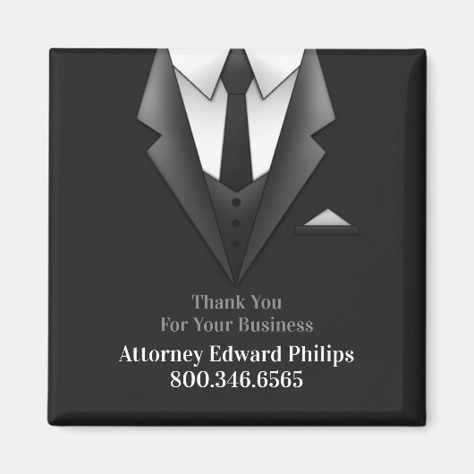 Zakenman pak magneet (Voorkant)