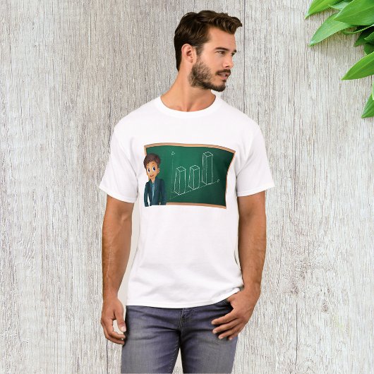Zakenman presenteert Mannen T-Shirt