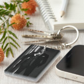 Zakenman Sleutelhanger Mannen's Gift voor Labor Da (Voorkant Rechts)