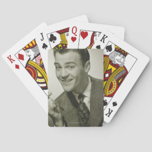 zakenman speelkaarten