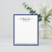 Zakenmarine | Van het bureau van de Kaart van de n (Staand voorkant)