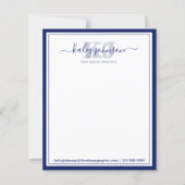 Zakenmarine | Van het bureau van de Kaart van de n (Voorkant)