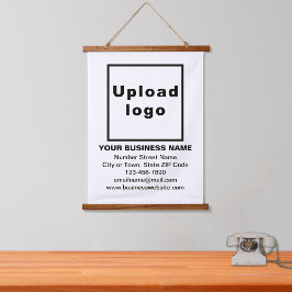 Zakenmerk op White Hanging Tapestry Hangend Wandkleed