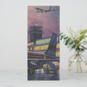  zakenpassagiers aan boord van het vliegtuig (Staand voorkant)