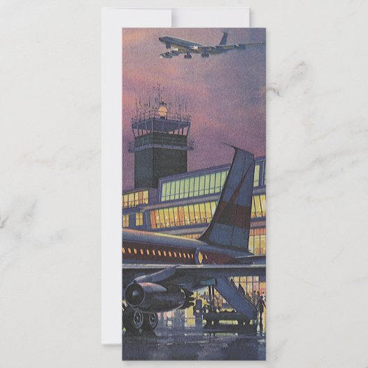  zakenpassagiers aan boord van het vliegtuig (Voorkant)