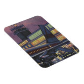  zakenpassagiers aan boord van het vliegtuig magneet (Rechterzijde)