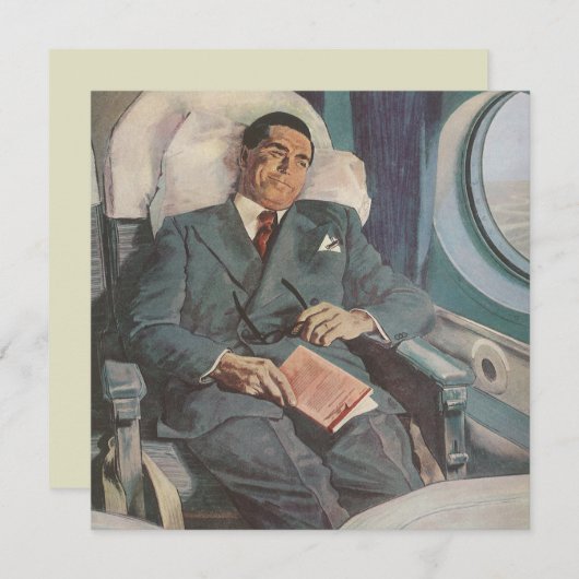  zakenreizen, lezen op het vliegtuig (Voorkant / Achterkant)