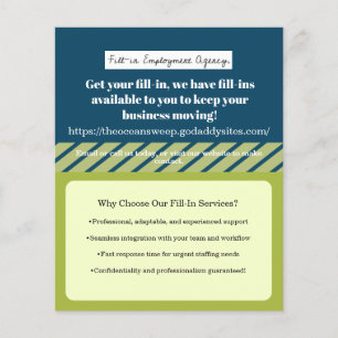 Zakenvliegbladvoorbeeld Flyer