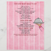 Zakenvluchteling met afscheurstroken flyer (Achterkant)