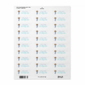 Zakenvrouw Etiket (Full Sheet)