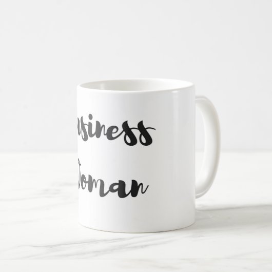 Zakenvrouw Mok (Voorkant rechts)