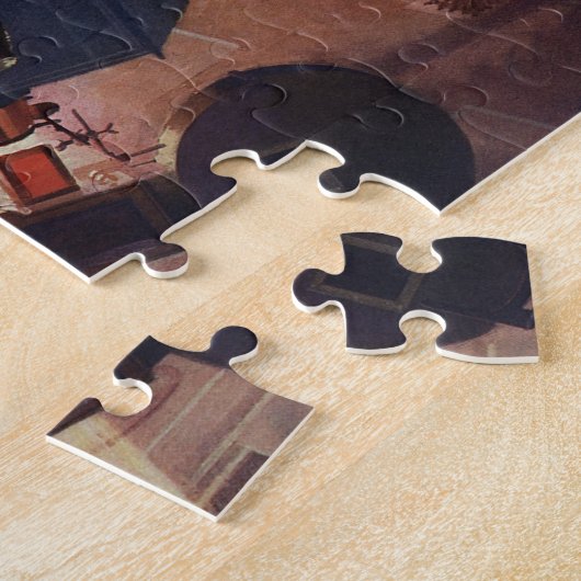  zakenwereld, filmbioscoopprojectionist legpuzzel (Zijkant)