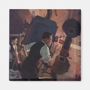 zakenwereld, filmbioscoopprojectionist magneet