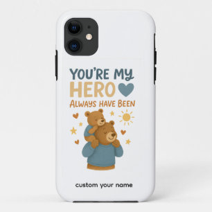 Zakformaat Liefde – “Jij bent mijn held” Papa Case-Mate iPhone Case