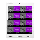 Zakfoto - Big Wheel - Paars Etiket (Full Sheet)