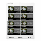 Zakfoto - Cherry Blossom Etiket (Full Sheet)
