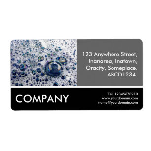 Zakfoto - Soap Suds Etiket