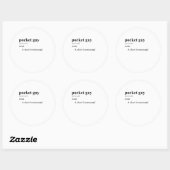 ZAKHOMO RONDE STICKER (Vel)