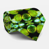 zakhorloge afdruk stropdas (Opgerold)