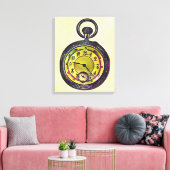 zakhorloge canvas afdruk (Insitu (Woonkamer))