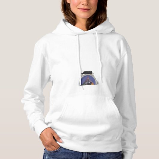 Zakhorloge Hoodie (Voorkant)