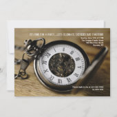 Zakhorloge uitnodiging (Voorkant)