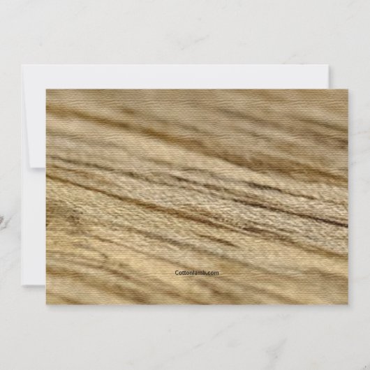 Zakhorloge uitnodiging (Achterkant)