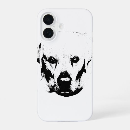 Zakhouder met een kalme blik iPhone 16 hoesje (Achterkant)