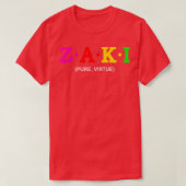 Zaki Pure Deugd T-shirt (Design voorkant)