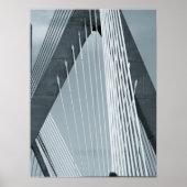 Zakim Bridge Boston Poster (Voorkant)
