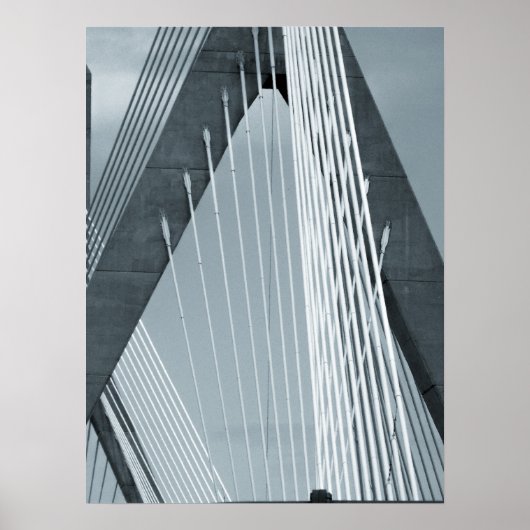 Zakim Bridge Boston Poster (Voorkant)