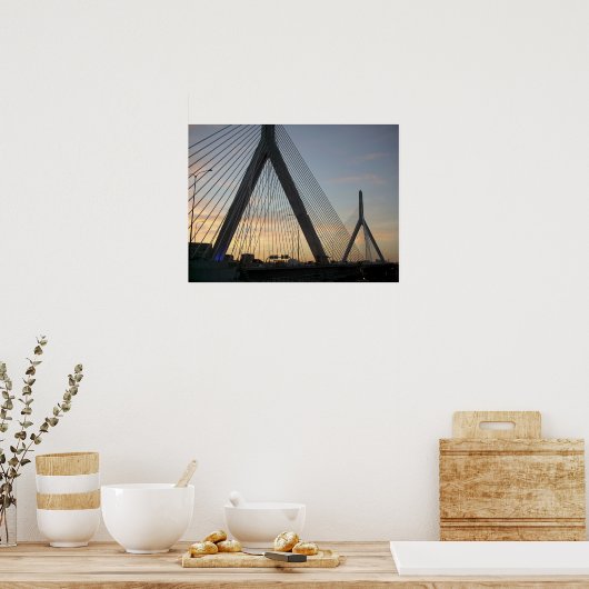 Zakim Bridge Poster (Keuken)