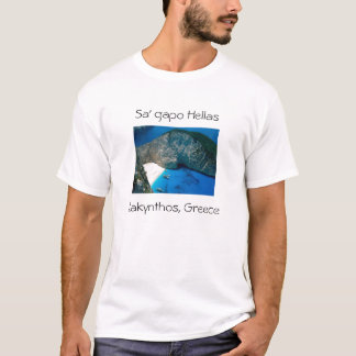 Zakinthos, Ionische eilanden, Griekenland, Sa'gapo T-shirt
