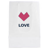 Zakje in hartvorm (Achterkant)