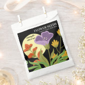 Zakje met bloemzaadjes als cadeautje (Geknipt)